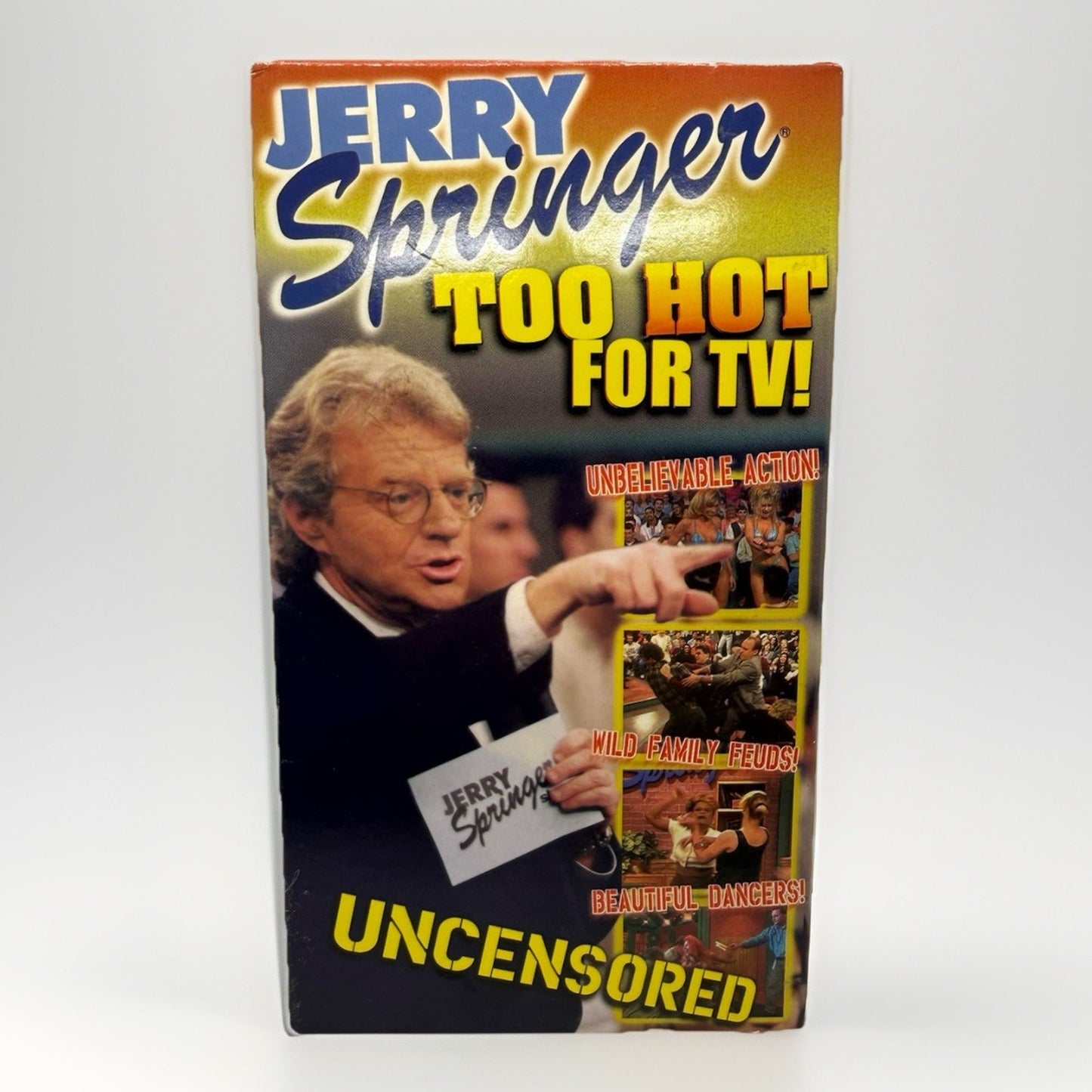 Jerry Springer Too Hot For TV! Uncensored Deluxe Edition VHS