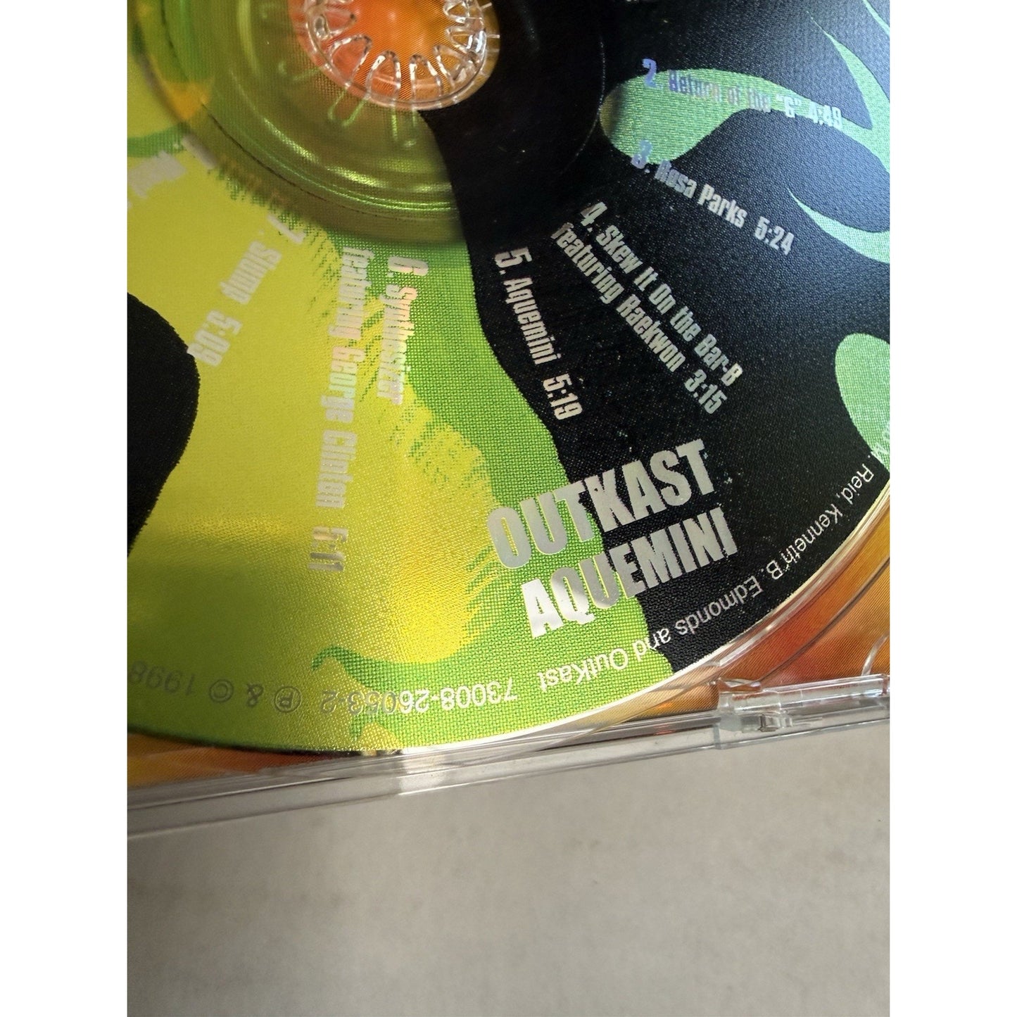 OutKast Aquemini CD 1998 La Face Arista Original Pressing Rosa Parks Andre 3000