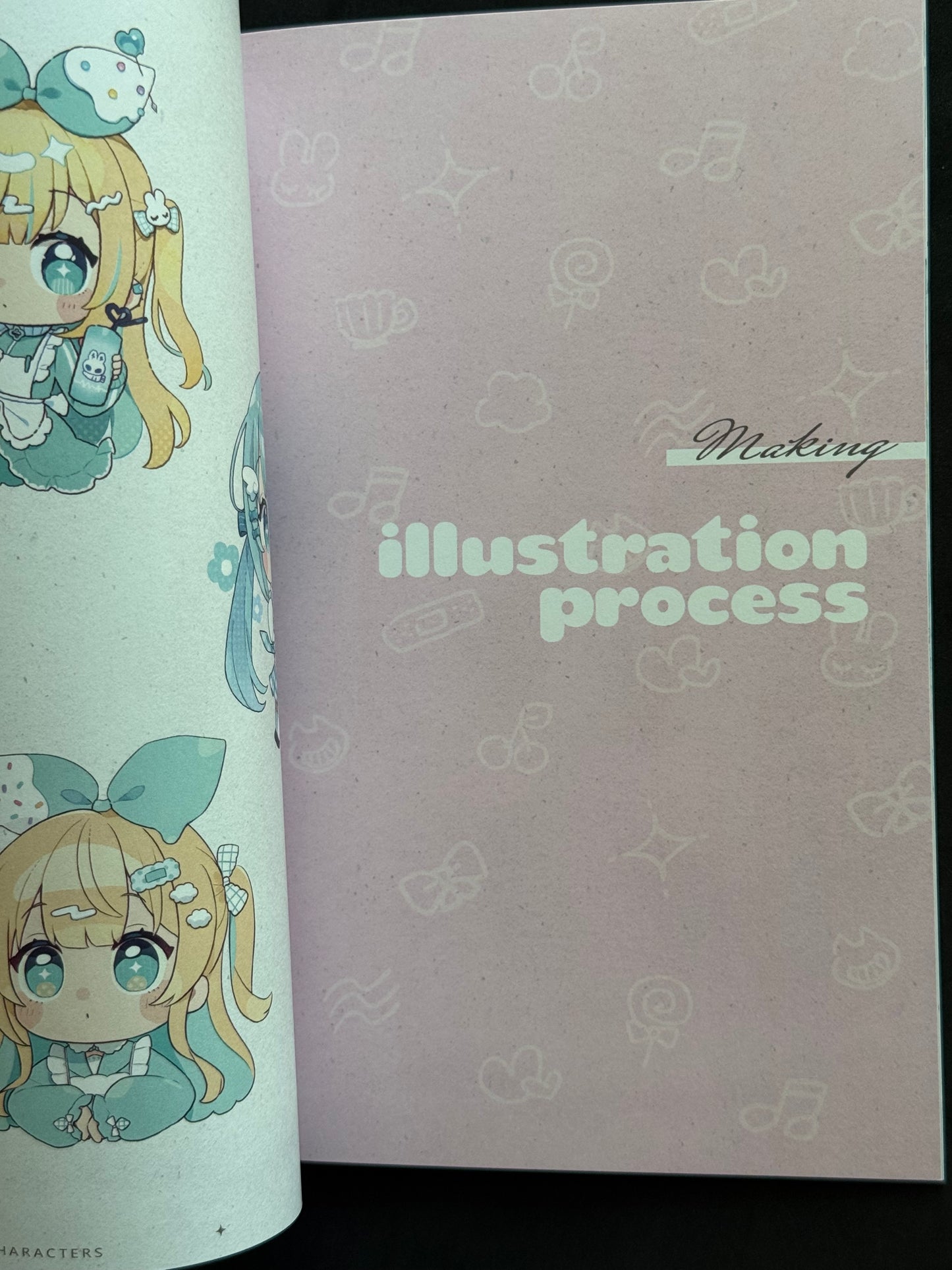 CHON* Peppy Poppy Original Illustration Artbook Doujin Comitia 150 2024 B5