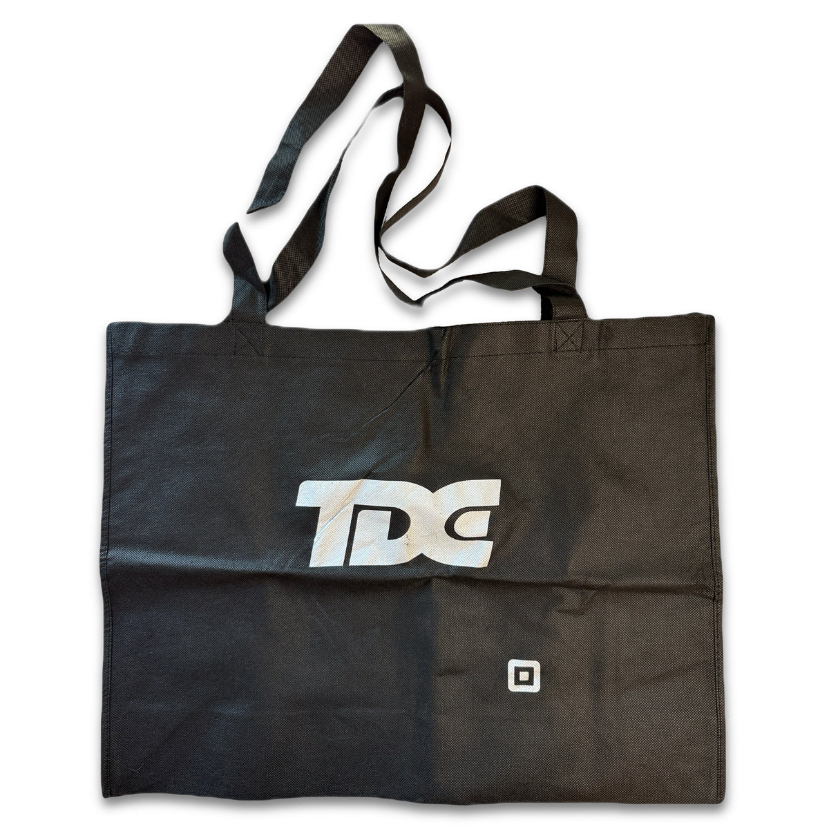 TDE Top Dog Entertainment x Square Black Non Woven Promo Tote Bag