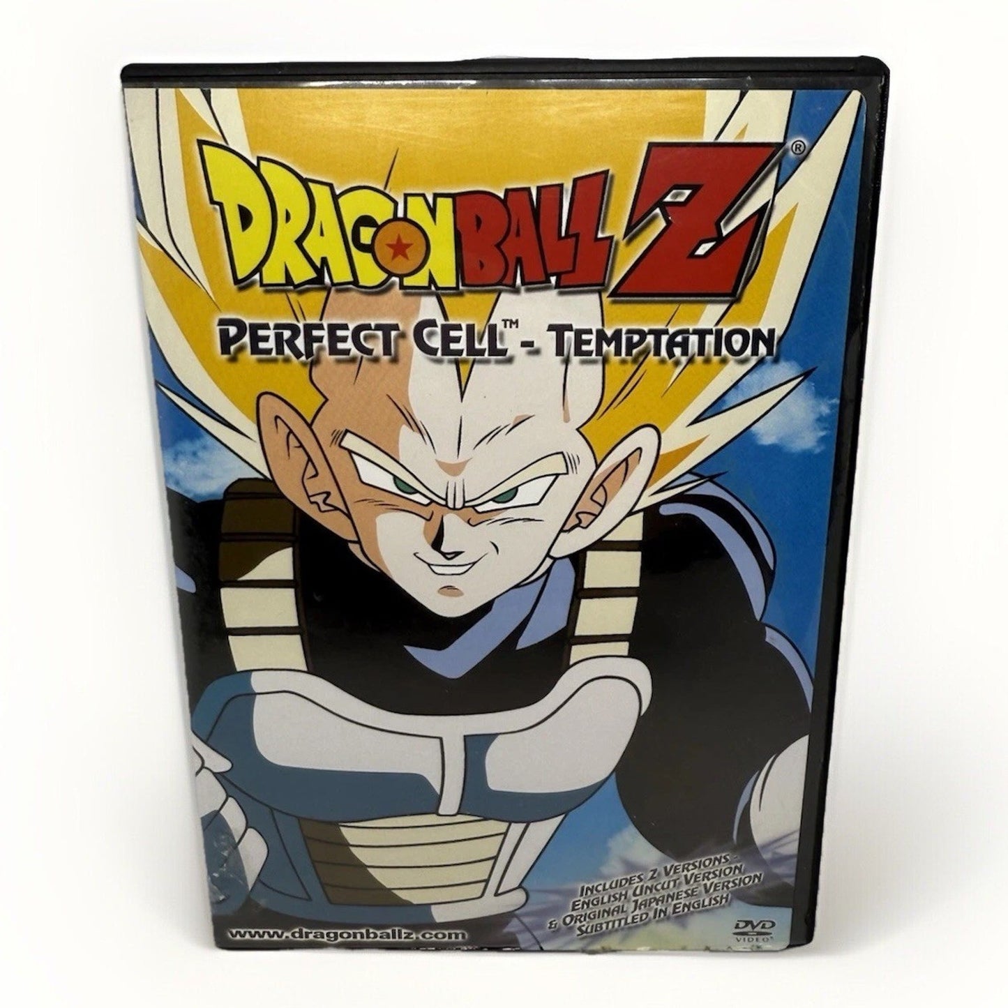 Dragon Ball Z: Perfect Cell - Temptation (DVD, 2002) Uncut Version – Like New