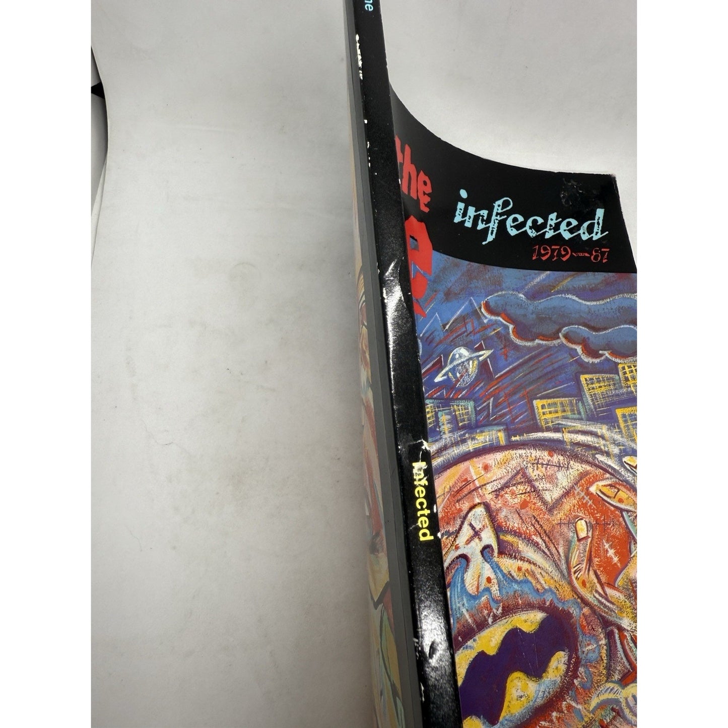 The The Infected 1979–87 Songbook Warner Bros 1987 Art Book Vintage Rare Sheets