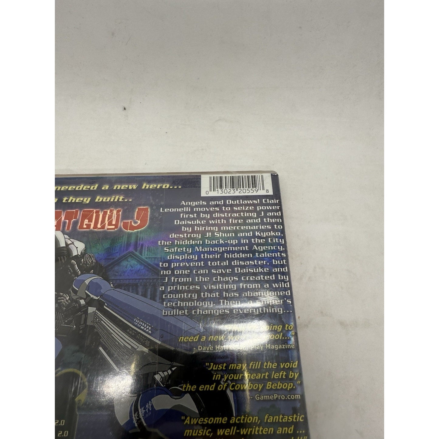 Heat Guy J: Hidden Fangs DVD 2004 NEW / Sealed - Anamorphic Widescreen