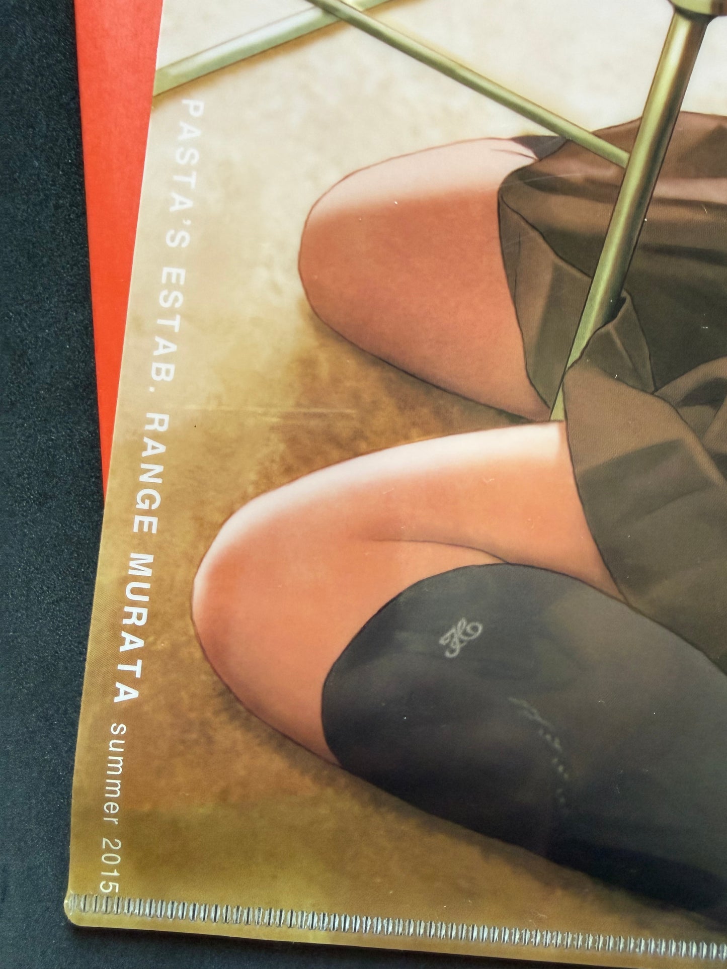 Range Murata Pasta's Estab Winter 2015 Clear File + Art Cards + Booklet Set