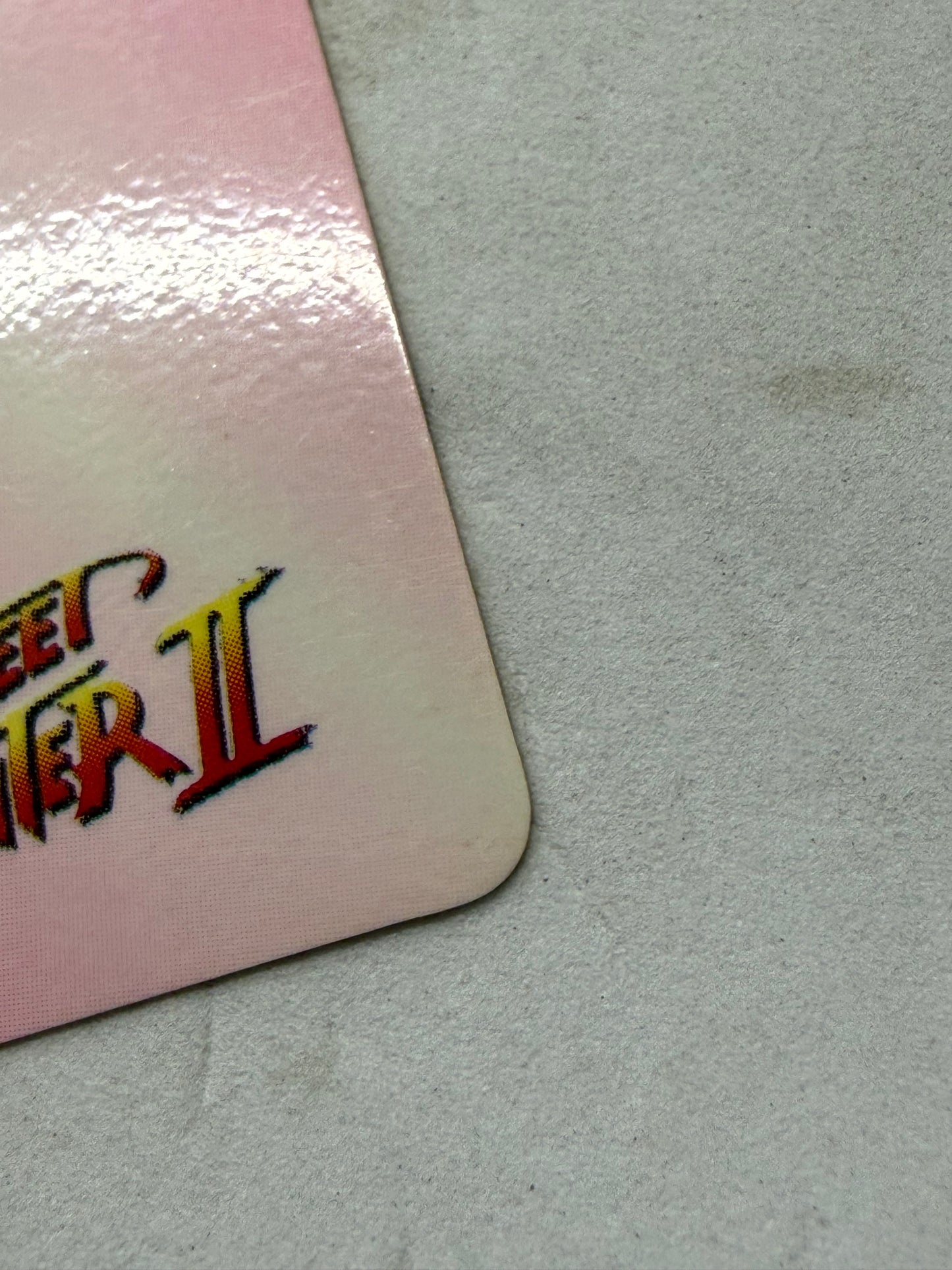 Chun-Li KO Card #104 Super Street Fighter II Turbo Bandai 1993 Japan Capcom