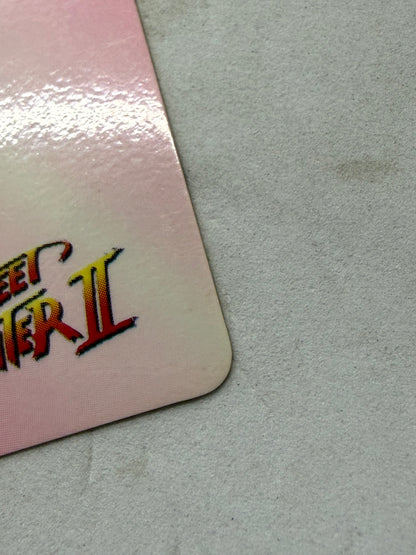 Chun-Li KO Card #104 Super Street Fighter II Turbo Bandai 1993 Japan Capcom