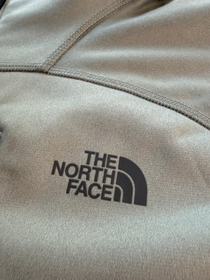 The North Face 100 Weight Cinder Full Zip Fleece Jacket Mens L Light Grey NWT
