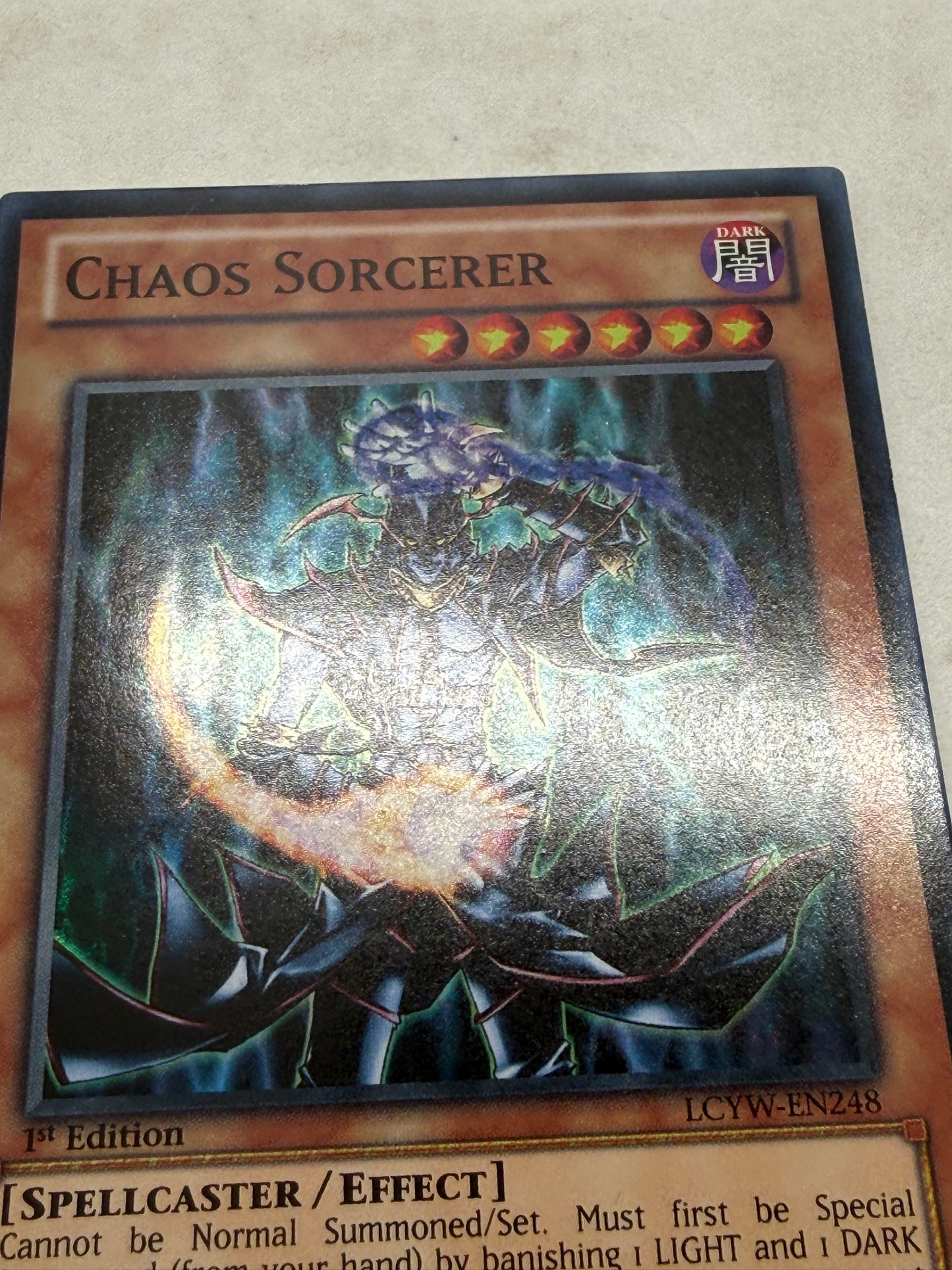Yu-Gi-Oh Chaos Sorcerer LCYW-EN248 1st Edition Card