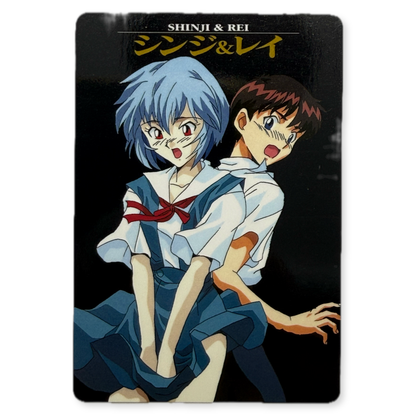 Neon Genesis Evangelion Shinji Rei Card No.19 1996