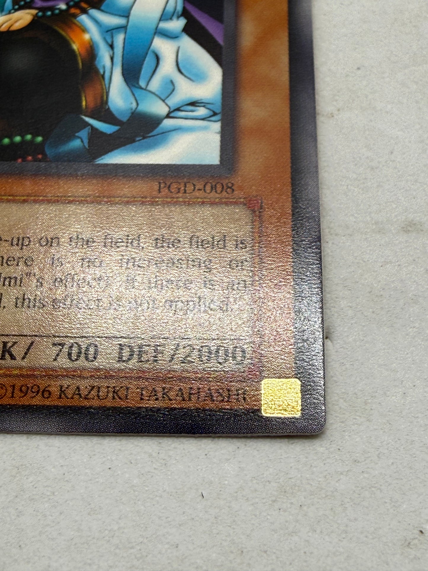 Yu-Gi-Oh Maiden of the Aqua PGD-008 1st Edition 1996 Card