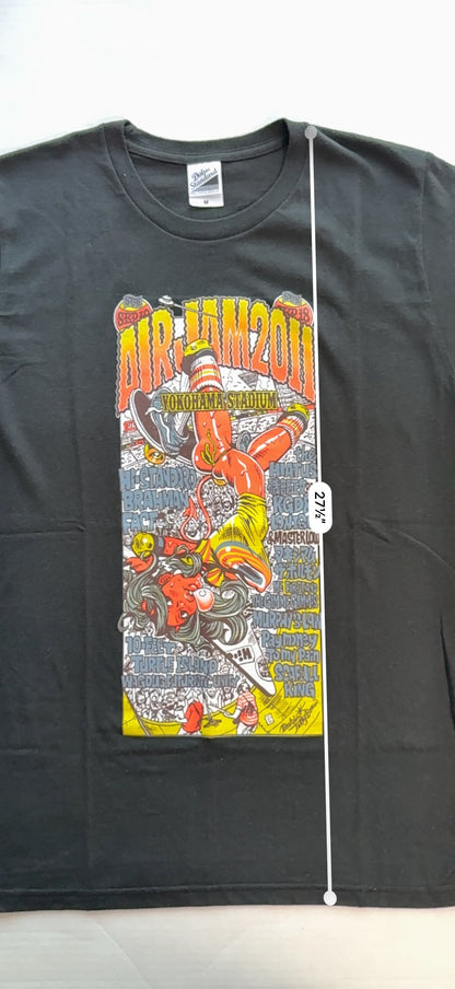 Air Jam 2011 Yokohama Stadium Official Tee Rockin Jelly Bean Hi-Standard M