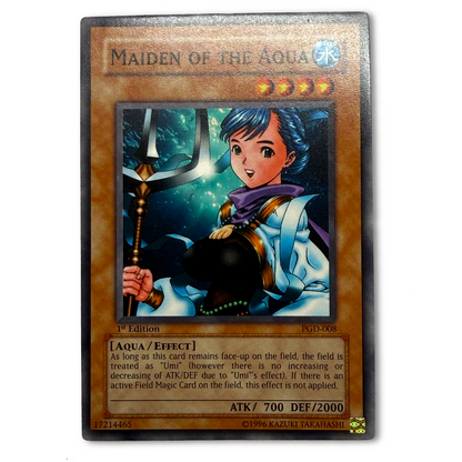Yu-Gi-Oh Maiden of the Aqua PGD-008 1st Edition 1996 Card