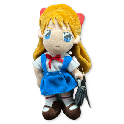 2001 Sega Evangelion Asuka Langley School Uniform Prize Plush Anime NGE Japan