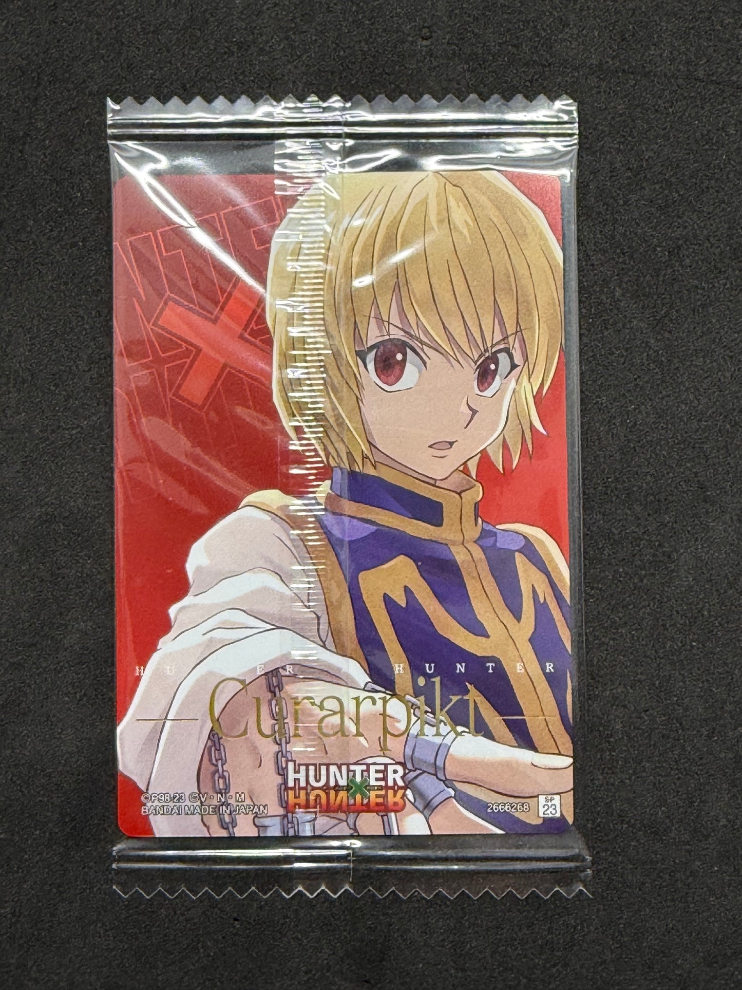 Hunter x Hunter Kurapika SP-23 Bandai 2023 Wafer Card Sealed Japan Curarpikt