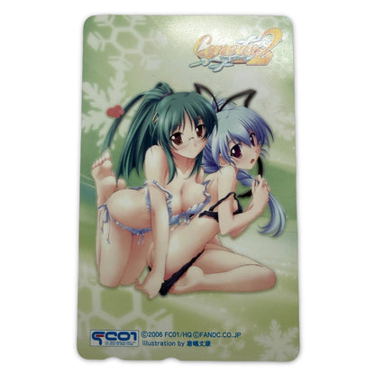 Canvas 2 DVD Mami Takeuchi Tomoko Fujinami Unused Japanese Telephone Card (Teleca)