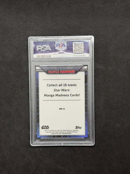 2023 Topps Chrome Star Wars Manga Madness Princess Leia PSA 10 #MM14