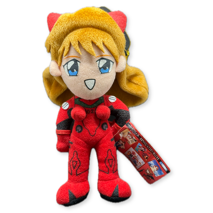 2001 Sega Evangelion Asuka Langley Plush Red Plugsuit EVA Pilot Prize