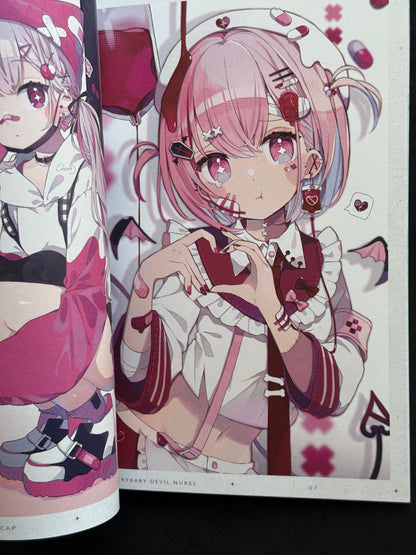 CHON* Peppy Poppy Original Illustration Artbook Doujin Comitia 150 2024 B5