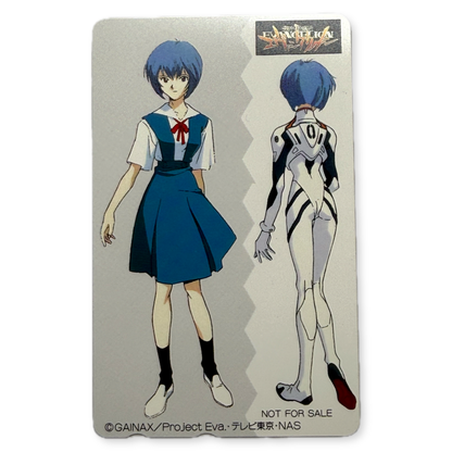 Neon Genesis Evangelion Rei Ayanami Not For Sale Telephone Card
