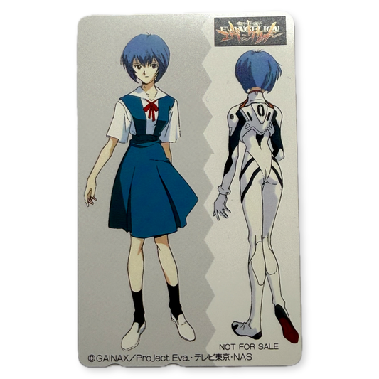 Neon Genesis Evangelion Rei Ayanami Not For Sale Telephone Card
