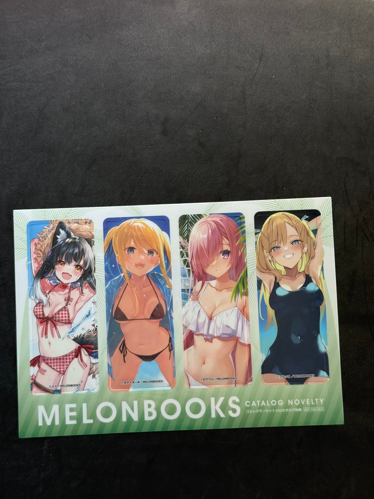 Melonbooks Girls Collection Hana 2023 Summer C102 Artbook + Catalog Novelty Set