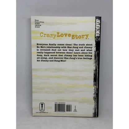Crazy Love Story Vol 4 Manhwa Lee Vin TOKYOPOP Romance Drama Teen 2005 English