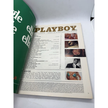 Playboy Magazine December 1991 Dian Parkinson Gala Christmas Issue Carl Sagan