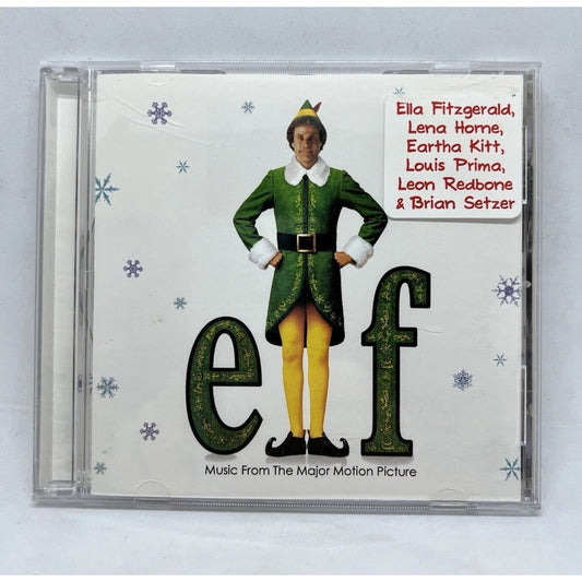 Elf Music From The Major Motion Picture CD Will Ferrell Holiday Soundtrack Disc