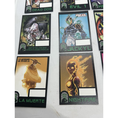 Dead Dog Comics Character & CBG Squad Trading Card Lot RARE Skateboard Team 90s