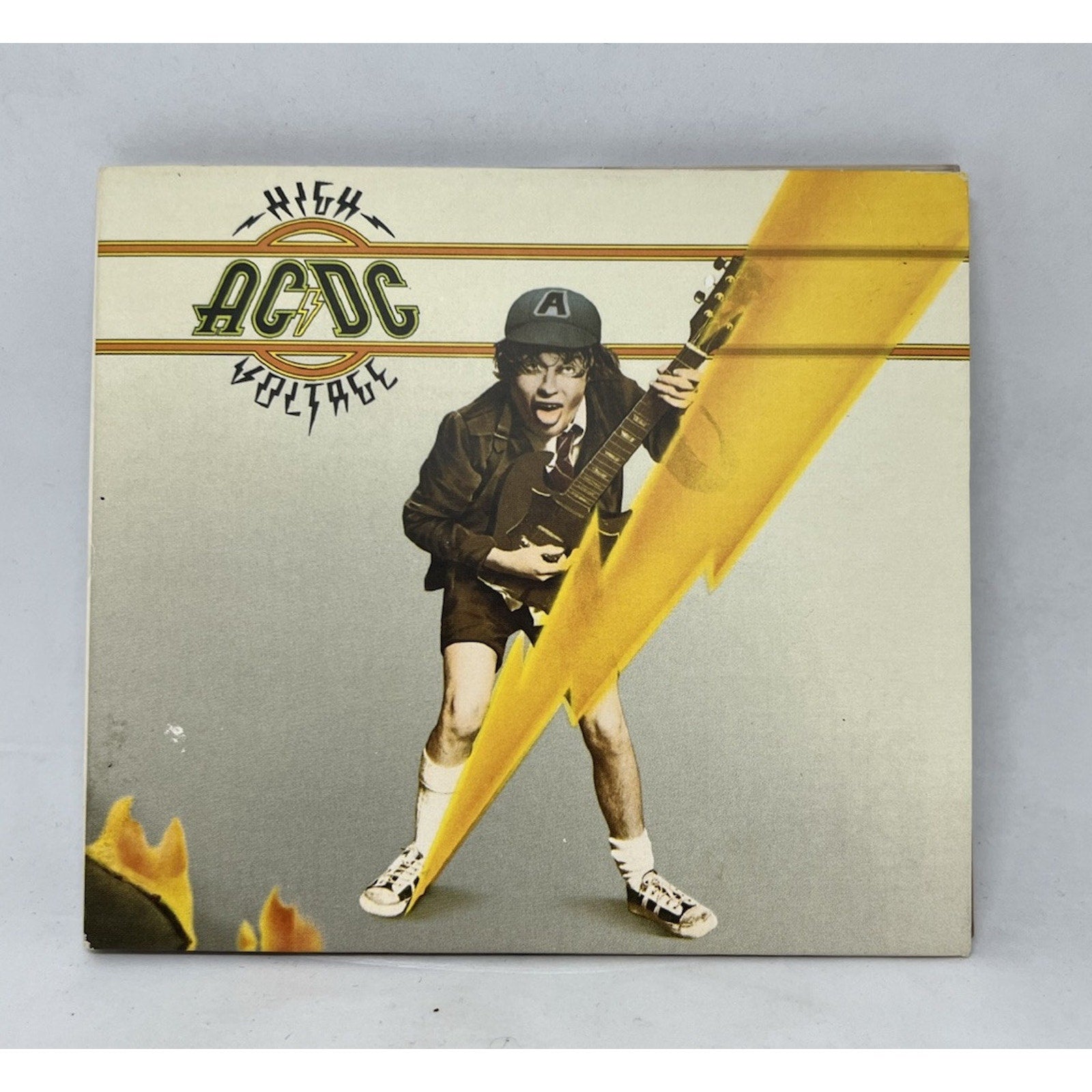 AC/DC - High Voltage (CD, Remastered) Classic Rock Album - Angus Young Cover - thriftgoblin