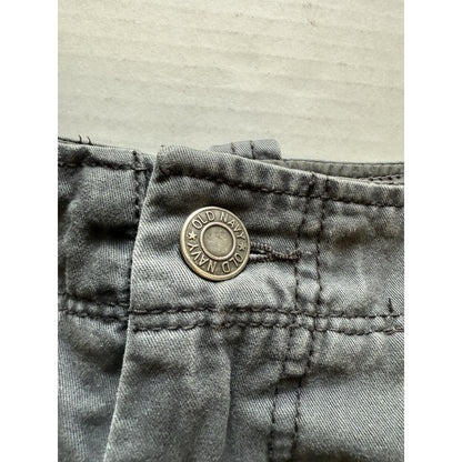 Old Navy Men’s Slim Fit Cargo Pants Gray Size 30x32 Utility Pocket y2k indie