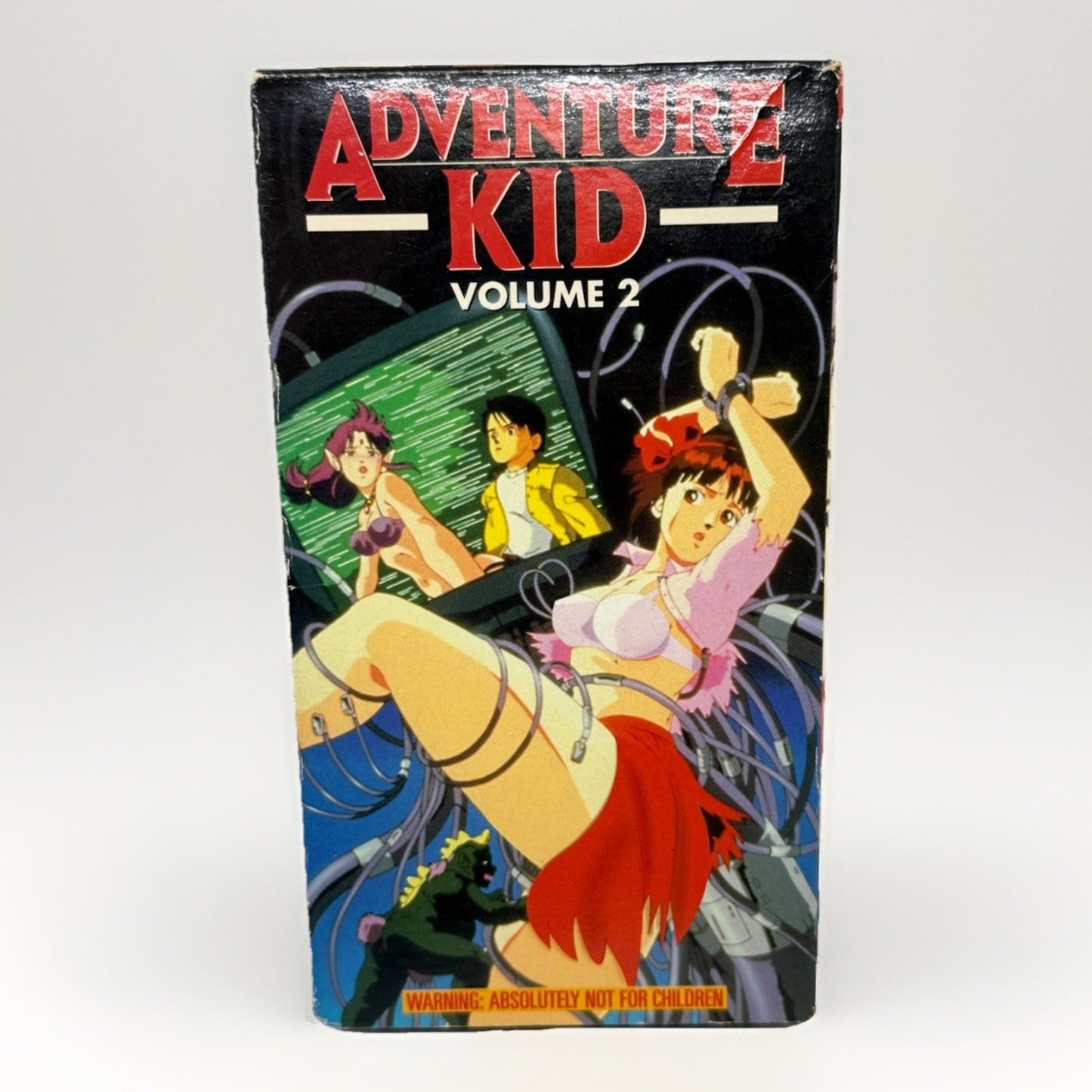 Adventure Kid Vol 2 VHS Anime 18 Central Park Media Toshio Maeda Urotsukidoji