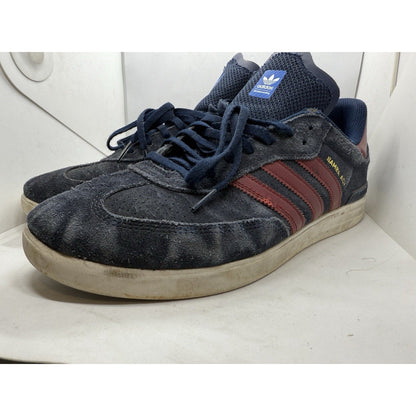 Adidas Samba ADV Navy Red Suede Skateboarding Shoes Mens 11.5 CQ1134 Skate Sneak - thriftgoblin