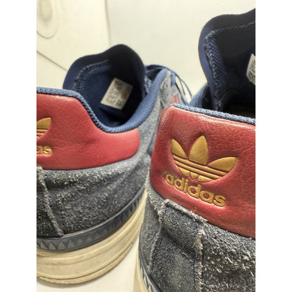 Adidas Samba ADV Navy Red Suede Skateboarding Shoes Mens 11.5 CQ1134 Skate Sneak - thriftgoblin