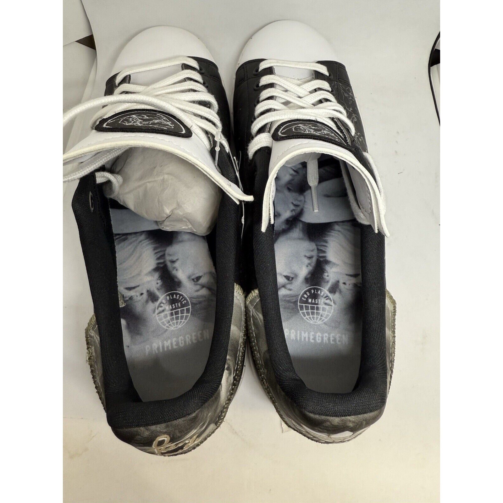 adidas Stan Smith x Yoshitoshi Kanemaki GY5347 Black Embossed Men's 8.5 Japanese - thriftgoblin