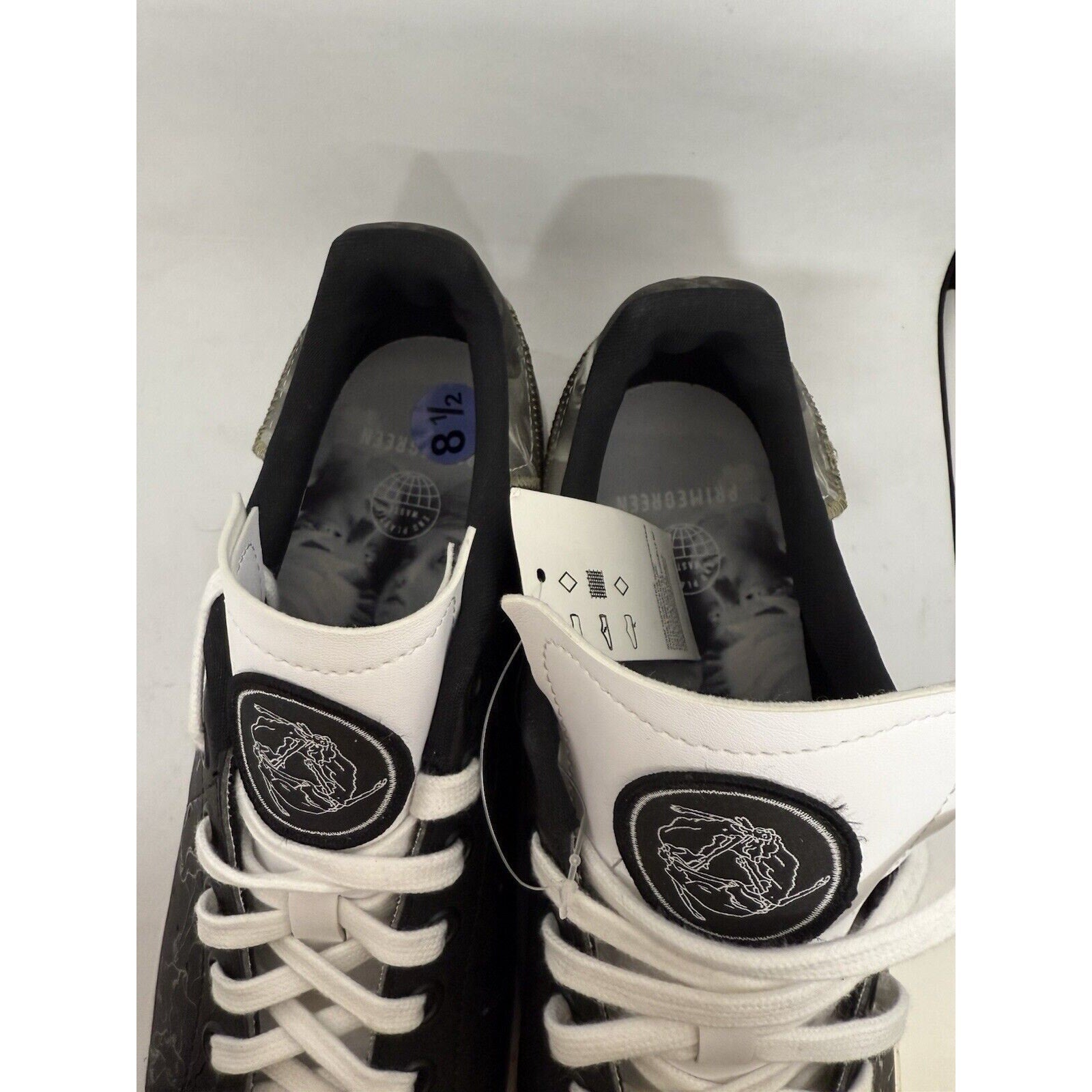 adidas Stan Smith x Yoshitoshi Kanemaki GY5347 Black Embossed Men's 8.5 Japanese - thriftgoblin