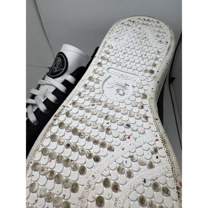 adidas Stan Smith x Yoshitoshi Kanemaki GY5347 Black Embossed Men's 8.5 Japanese - thriftgoblin