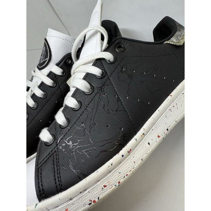 adidas Stan Smith x Yoshitoshi Kanemaki GY5347 Black Embossed Men's 8.5 Japanese - thriftgoblin