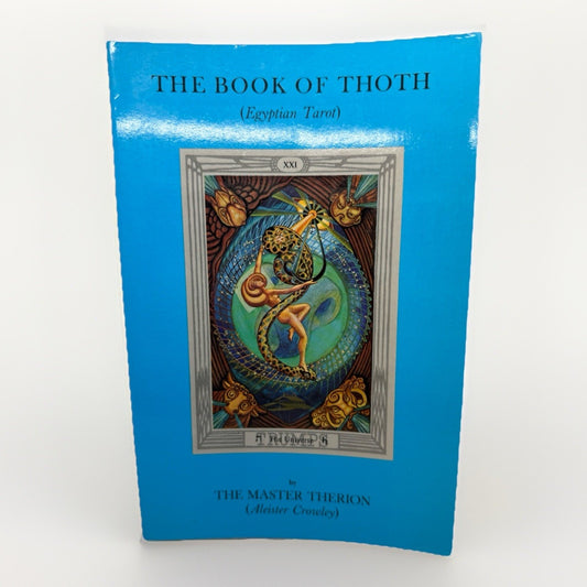 The Book of Thoth by Aleister Crowley Egyptian Tarot 1986 U.S. Games Systems Ed