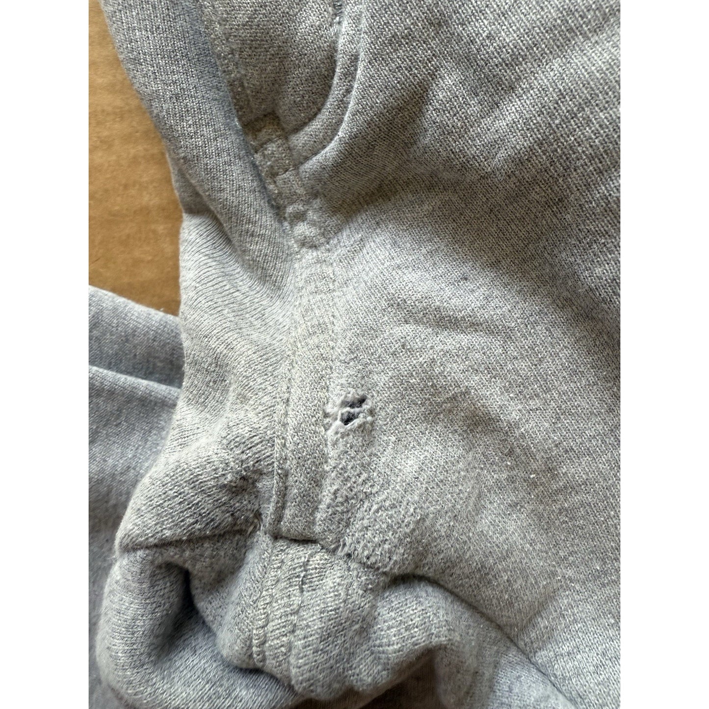 Naked & Famous Sweat Jeans Gray Fleece Joggers Men’s 33x36 Denim Look