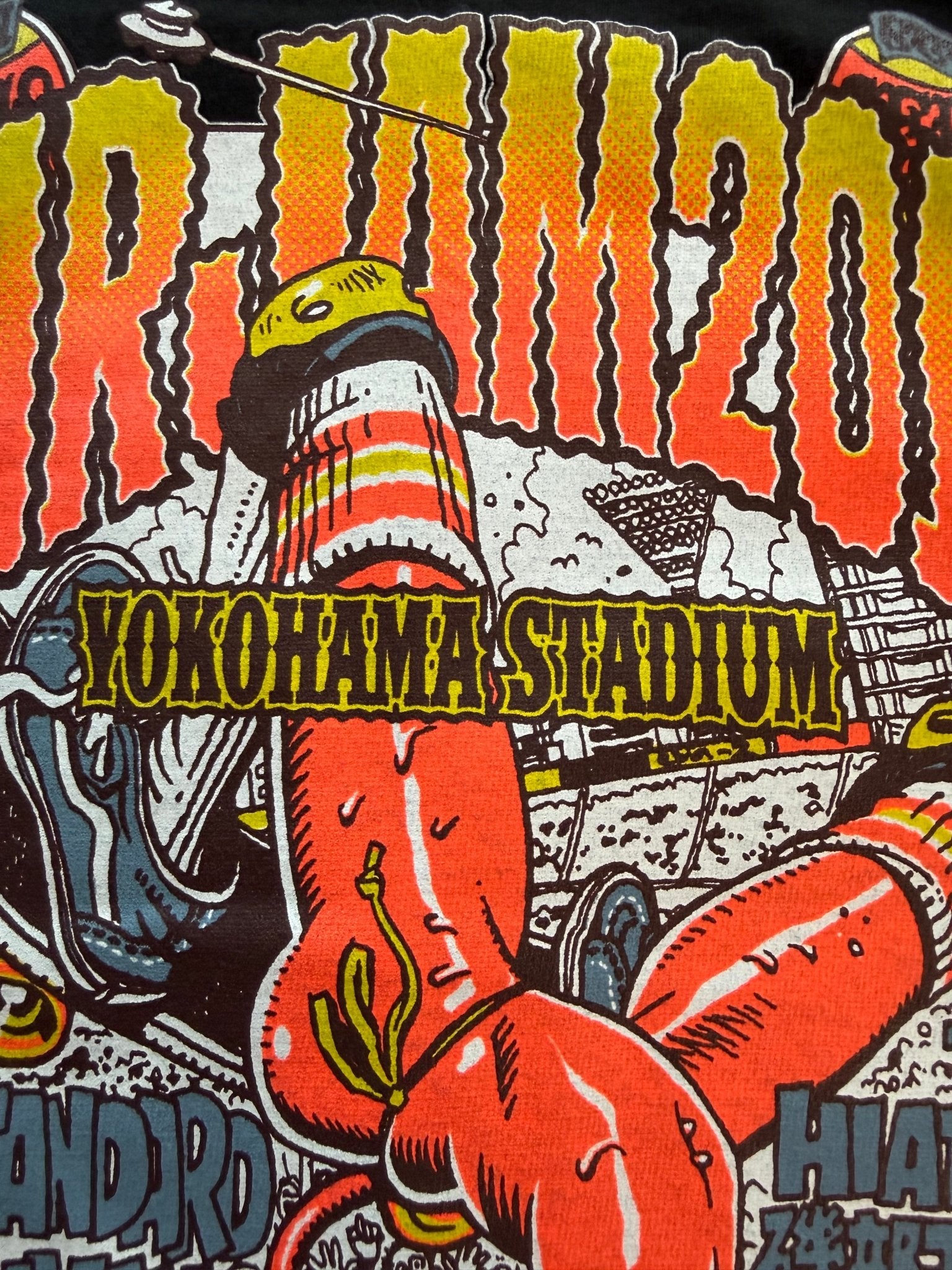 Air Jam 2011 Yokohama Stadium Official Tee Rockin Jelly Bean Hi - Standard M - thriftgoblinTee