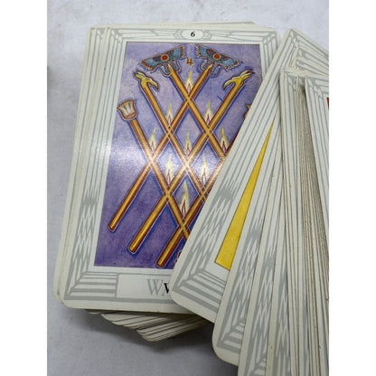Aleister Crowley Thoth Tarot Deck Esoteric 1986 AGMüller Small Card Size READ 86 - thriftgoblin