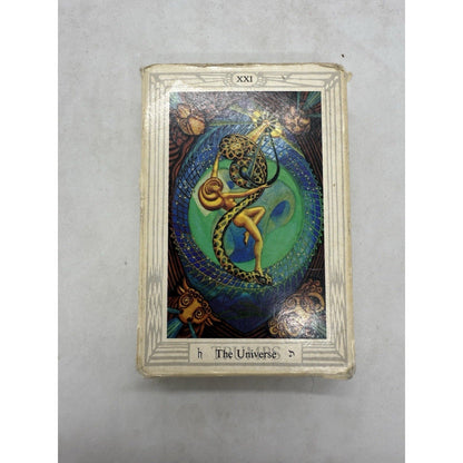 Aleister Crowley Thoth Tarot Deck Esoteric 1986 AGMüller Small Card Size READ 86 - thriftgoblin
