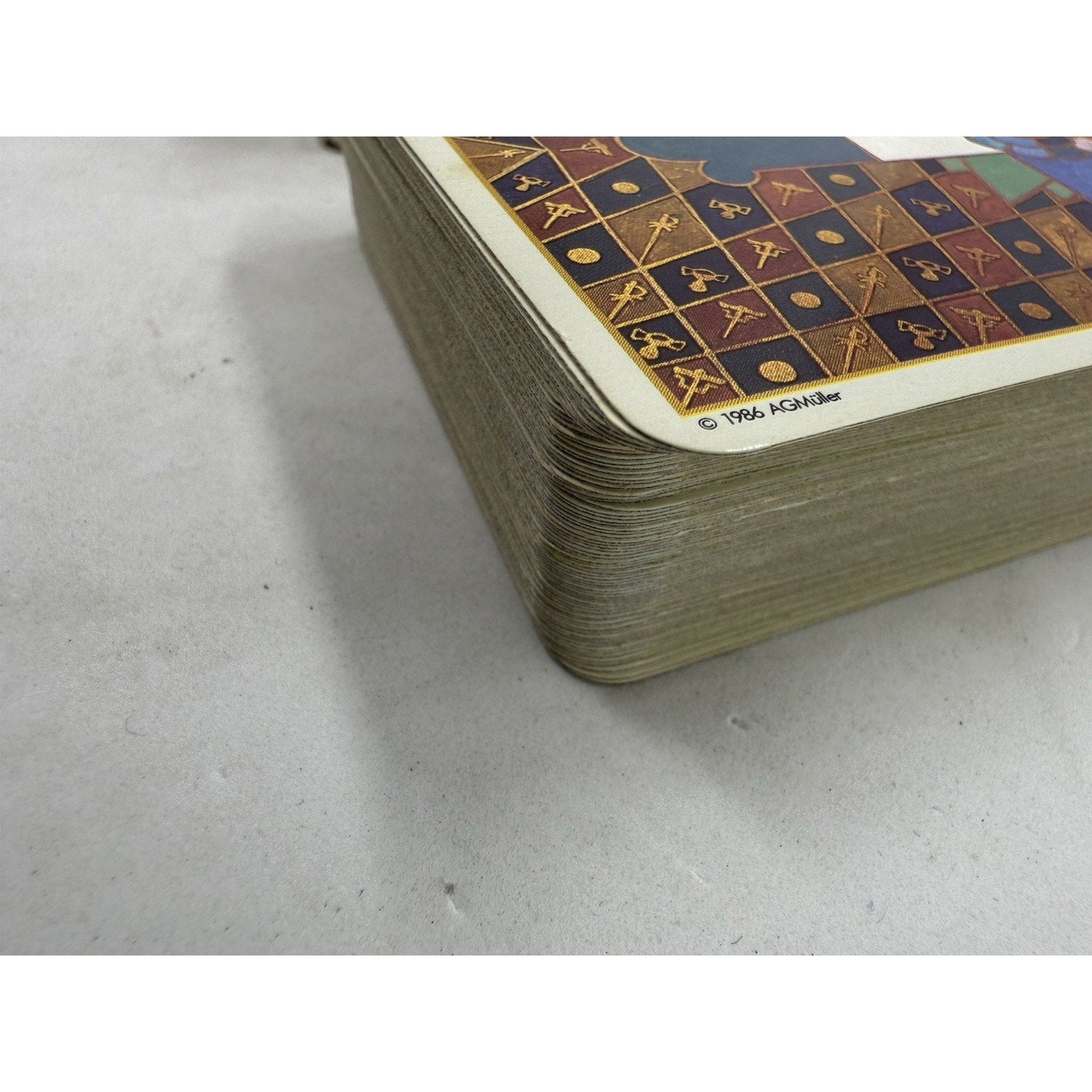 Aleister Crowley Thoth Tarot Deck Esoteric 1986 AGMüller Small Card Size READ 86 - thriftgoblin