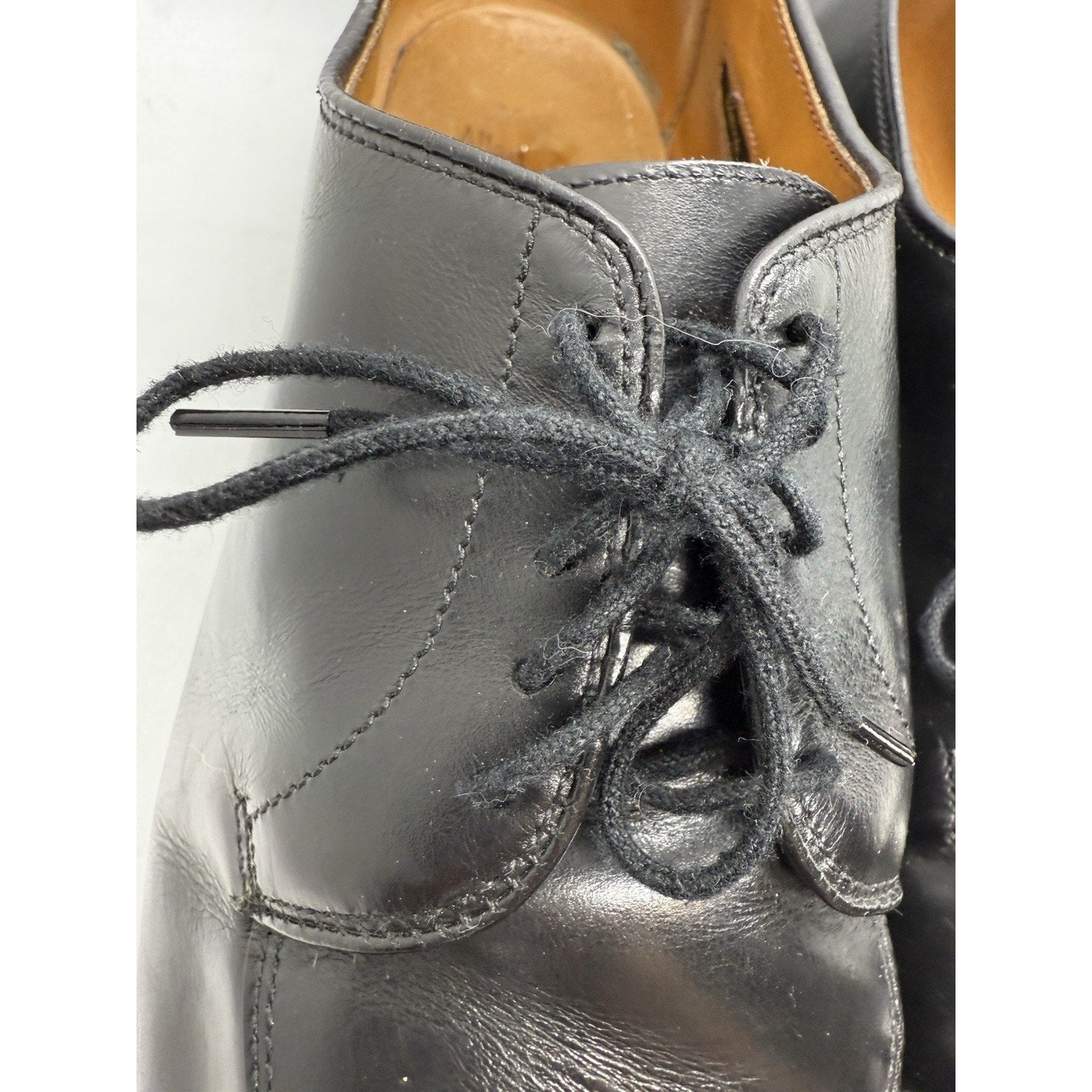 allen edmonds dress shoes Allen Edmonds Delray Men's Black Leather Split-Toe Oxford Dress Shoes – thriftgoblin