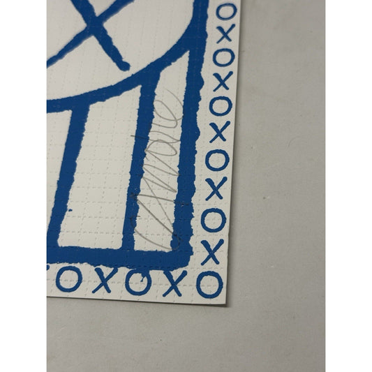 Andre Saraiva Mr. A Love Tripping 24 Blue Blotter Print 105/125 1xRUN Graffiti - thriftgoblin