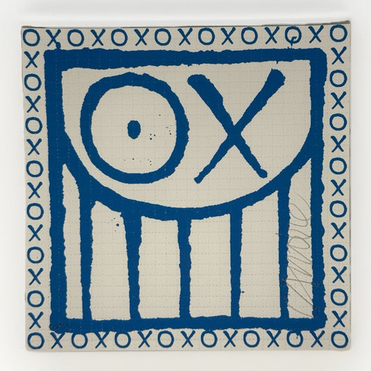 Andre Saraiva Mr. A Love Tripping 24 Blue Blotter Print 105/125 1xRUN Graffiti - thriftgoblin
