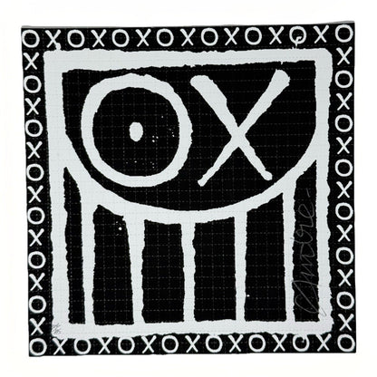 Andre Saraiva Mr. A Love Tripping 24 B+W Ed Blotter Print 104/125 1xRUN Graffiti - thriftgoblin