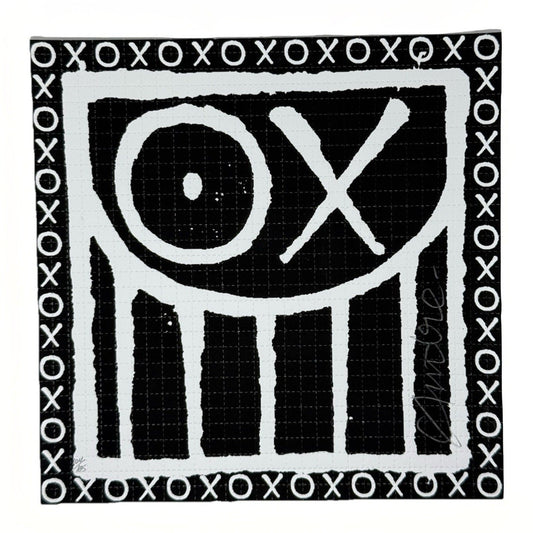 Andre Saraiva Mr. A Love Tripping 24 B+W Ed Blotter Print 104/125 1xRUN Graffiti - thriftgoblin