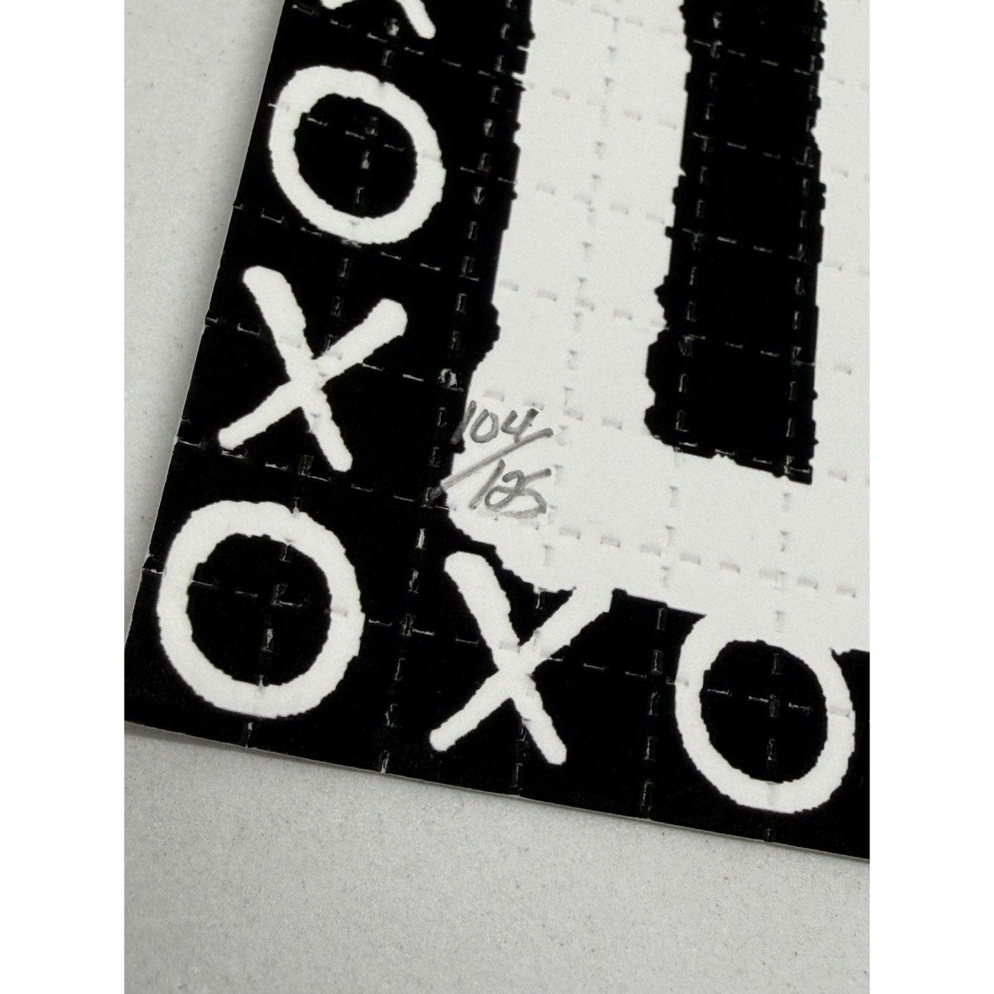 Andre Saraiva Mr. A Love Tripping 24 B+W Ed Blotter Print 104/125 1xRUN Graffiti - thriftgoblin